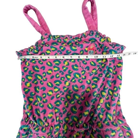 DISNEY Leopard Print STITCH & SCRUMP
Terrycloth Romper size:11/12 - Picture 9 of 9